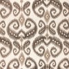 Select Colour Code Variant: 5596 INDO IKAT - TAUPE AND CHOCOLATE ON LINEN