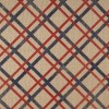 Select Colour Code Variant: 6009 ARCHIVE/MAD FOR PLAID - CRIMSON AND NAVY ON JUTE