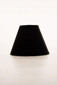 BLACK SHADE WITH GOLD LINING - 15CM