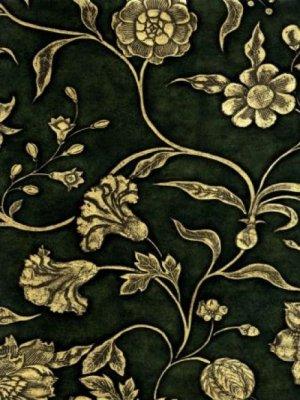 ZOFFANY ST JAMES - GREEN WALLPAPER