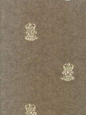 ZOFFANY END PAPER - CHARCOAL WALLPAPER