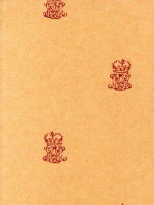 ZOFFANY  END PAPER -GOLD WALLPAPER