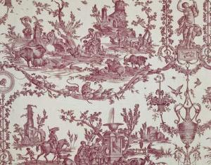 BRAQUENIE SCENES CHAMPETRES FABRIC