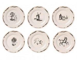 Pierre Frey Assiettes A Dessert Gonesse Tableware