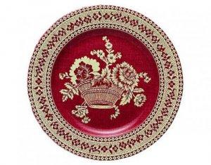 Pierre Frey Assiettes Plates Paniers Fleuris Tableware