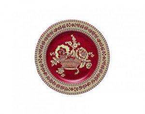 Pierre Frey Assiettes A Dessert Paniers Fleuris Tableware