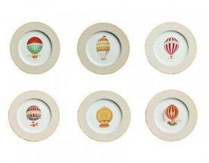 Pierre Frey Assiettes A Dessert Plates Les Aeronefs Plates