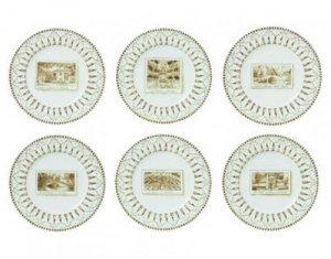 Pierre Frey Assiettes Plates Groussay Tableware