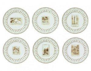 Pierre Frey Assiettes A Dessert Groussay Tableware