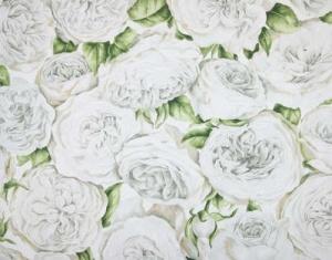 PIERRE FREY ROSES ANCIENNES FABRIC