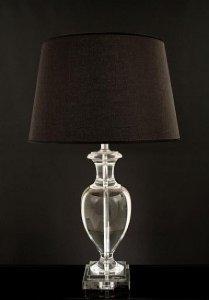 CRYSTAL BULBOUS LAMP - BASE ONLY