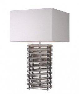 METAL TABLE LAMP & SHADE
