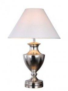 ANTIQUE SILVER URN TABLE LAMP