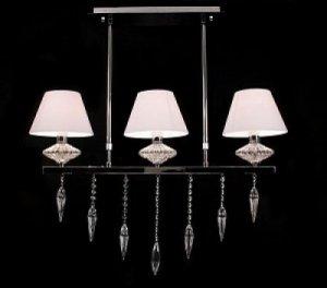 CLEAR GLASS CHANDELIER