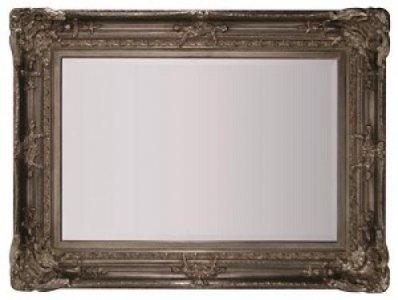 SILVER FRAMED MIRROR 48 X 72