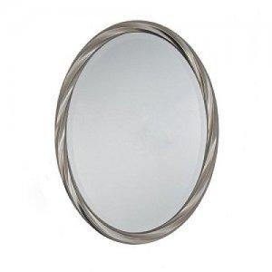OVAL MIRROR - SILVER FINISH