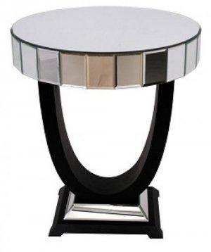 MIRRORED SIDE TABLE