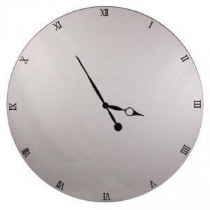 LARGE MIRRORED CLOCK
