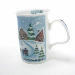 ROY KIRKHAM BONE CHINA | LANCASTER WINTER WONDERLAND MUGS