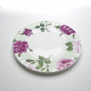 ROY KIRKHAM FINE BONE CHINA | ROSE DU TEMPS SET OF SIX TEA PLATES