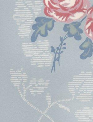 ZOFFANY ALBERTINE PALE BLUE WALLPAPER