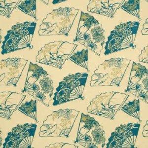 GP & J BAKER FANS   FABRIC