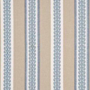 GP & J BAKER MILBOURNE STRIPE FABRIC