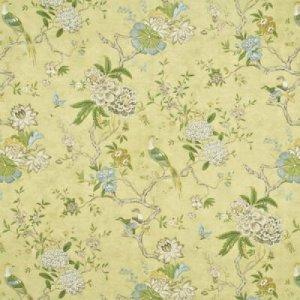 GP & J BAKER ORIENTAL BIRD COTTON FABRIC