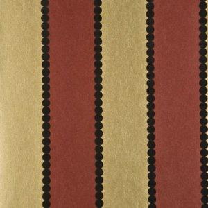 GP & J BAKER  VALENTINO STRIPE FLOCK  WALLPAPER