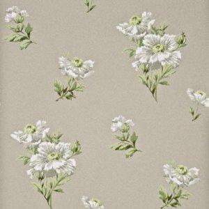 GP & J BAKER POPPIES WALLPAPER