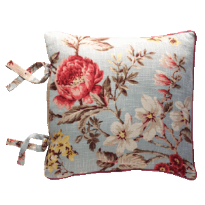 Botanist Duck Egg Tie Top Cushion