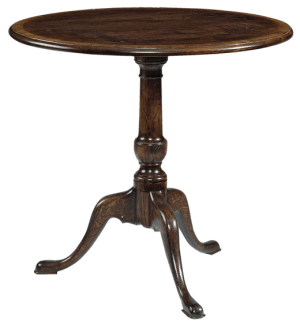 ROUND TRIPOD TABLE