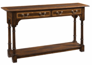 TURNED LEG CONSOLE TABLE (LONG)