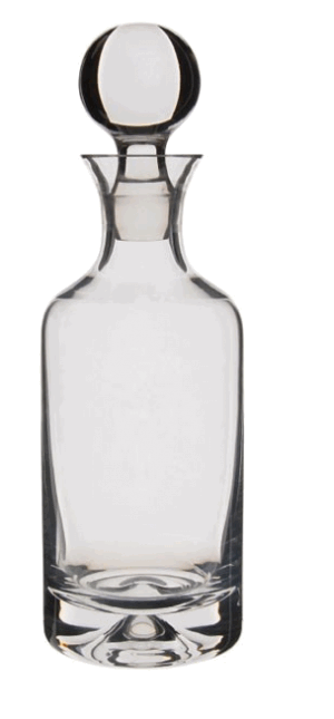 DARTINGTON CRYSTAL DIMPLE DECANTER
