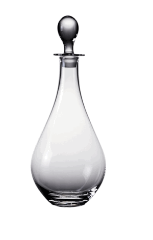 DARTINGTON CRYSTAL CHATEAUNEUF DECANTER GLASS