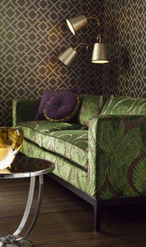 OSBORNE & LITTLE DRYDEN VELVET FABRIC