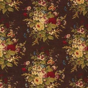 MULBERRY FADED BOUQUET   FABRIC