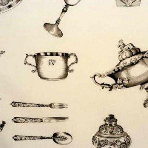 MULBERRY FAMILY SILVER   FABRIC