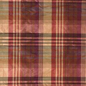 MULBERRY TARTAN SILK FABRIC