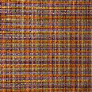 MULBERRY MARDI GRAS PLAID FABRIC