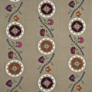 MULBERRY TANGIER - LINEN/MULTI  FABRIC