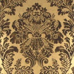 MULBERRY FRESCO DAMASK WALLPAPER