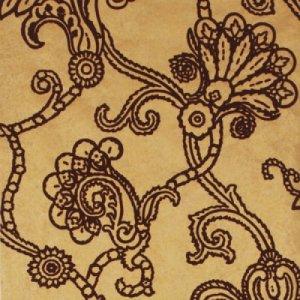 MULBERRY MARQUISE DAMASK FLOCK WALLPAPER
