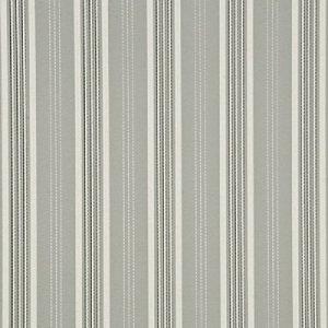 MULBERRY NARROW TICKING STRIPE WALLPAPER
