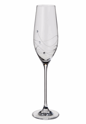 DARTINGTON CRYSTAL GLITZ FLUTE