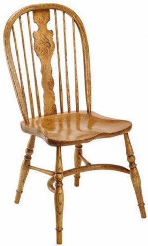 PIPPY OAK SPLAT WINDSOR SIDE CHAIR