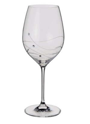DARTINGTON CRYSTAL GLITZ GOBLET