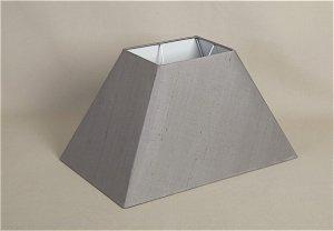 ALEXANDERS OBLONG SLATE SILK SHADE