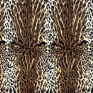 GP & J BAKER OCELOT VELVET  FABRIC