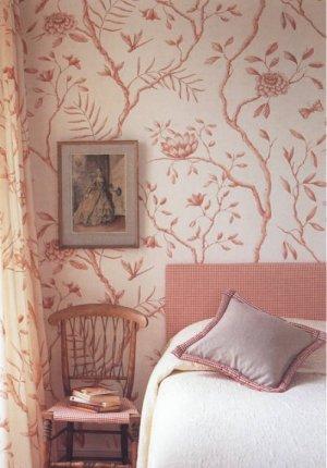 Lewis & Wood Jasper Peony Fabric
